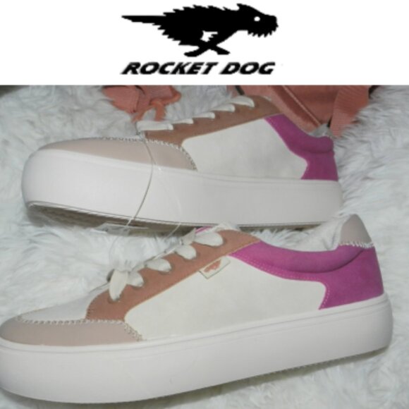 ROCKET DOG FLAME CREAM COLOR BLOCK SNEAKERS NWT🆕SHIPS FAST😮‍💨⚡🚚 - Picture 6 of 16